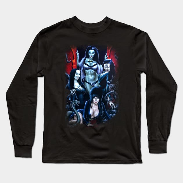 Harem of Horror Long Sleeve T-Shirt by chudd